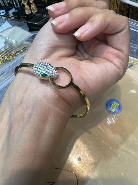 Buy Crystal Snake Design Bracelet for Women Pakistan