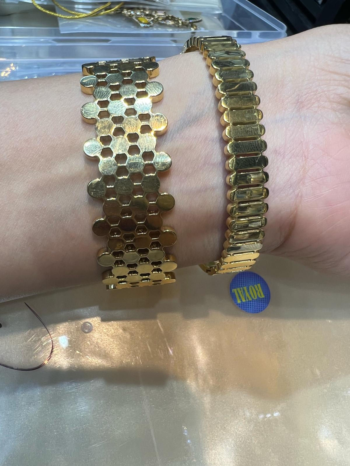Buy Gold Stretch Bracelets for Women Pakistan